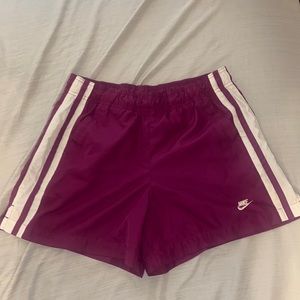 Bright Purple Nike Shorts